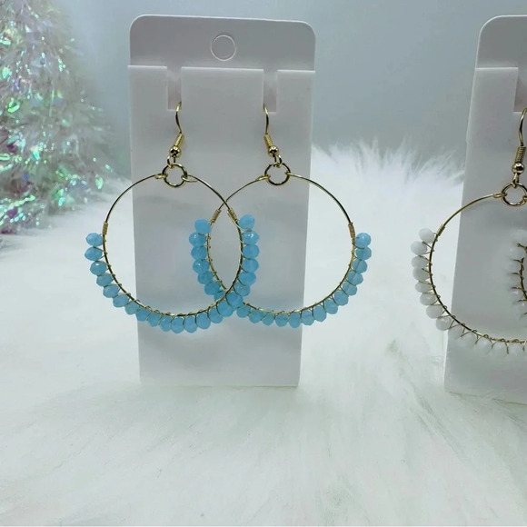 Beaded Hoop Earrings Bundle - Picture 5 of 6